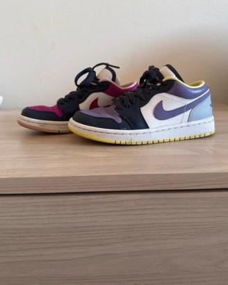 Air Jordan 1 Low (SE) “Purple Magenta” Mismatched