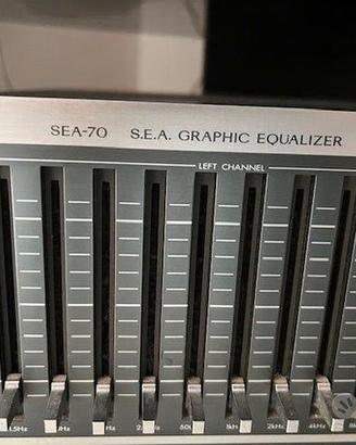 equalizzatore JVC sea-70 S.E.A.graphic