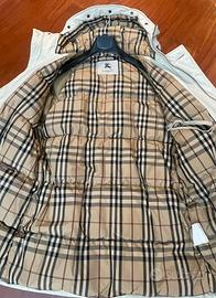 Parka uomo in piuma d’oca Burberry London