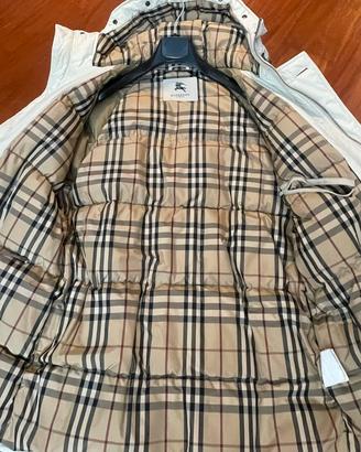 Parka uomo in piuma d’oca Burberry London