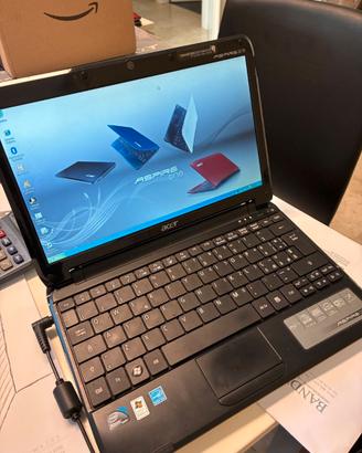 Acer Aspire One completo di scatola + mouse