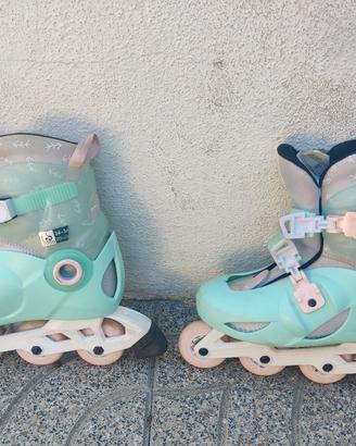 pattini oxello decathlon 34-36 zona Acilia 