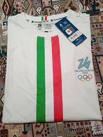 T-shirt Ufficiale Milano Cortina 2026 taglia L