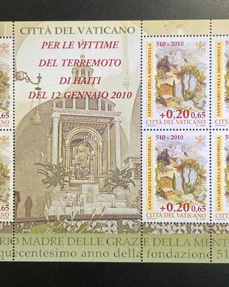 Vaticano 2010 1500mo Anno Santuario Grazie (MNH*)