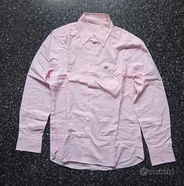 Camicia Cotton Belt uomo M righe rosa bianco