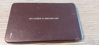 set monete Re Giorgio VI