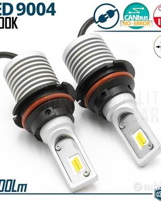 Kit Lampade LED 9004 BIANCO POTENTE 6500K 8000LM