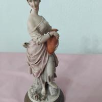 Statuina Capodimonte firma Bruno Merli - Dama