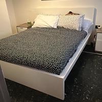 Letto contenitore matrimoniale MALM ikea