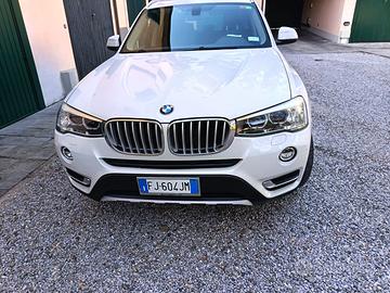 BMW X3  4WD 20d ,  automatico, 4R motrici , bianco