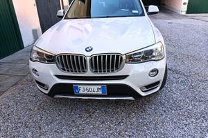 BMW X3  4WD 20d ,  automatico, 4R motrici , bianco