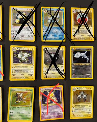 Carte pokemon unico proprietario