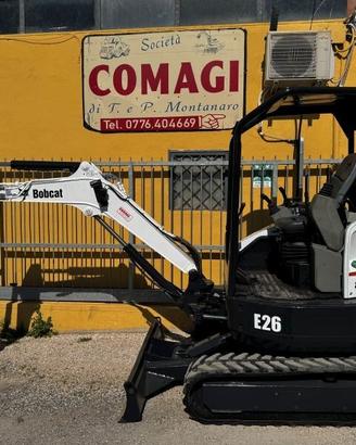 MINIESCAVATORE BOBCAT E19 CARRO VARIABILE 2018