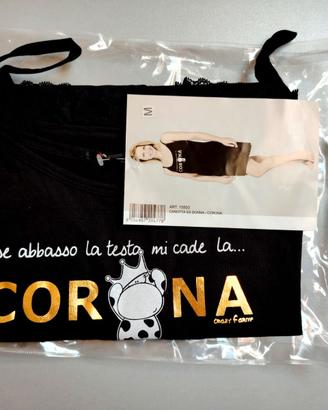 Canotta lunga/ camicia da notte Crazy Farm