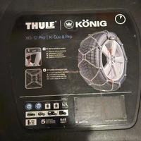 Catene neve Konig per SUV usate 1 volta