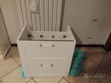 MOBILE PER LAVABO CON DUE CASSETTI