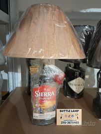 Lampade bottiglie artigianali 