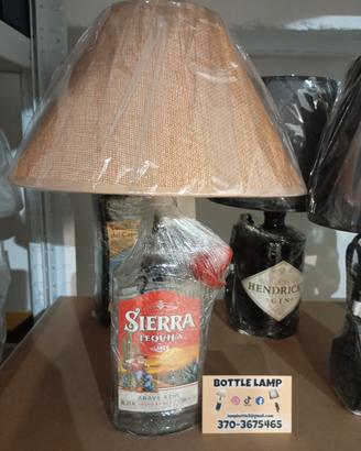 Lampade bottiglie artigianali 