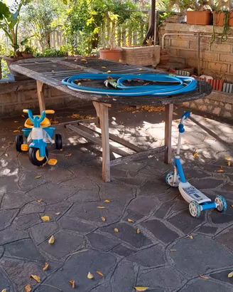 Tavolo da giardino in legno da esterno 