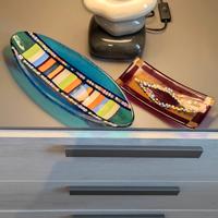 Porta Caramelle in vetro di Murano Murrine