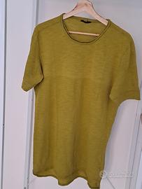 Maglia uomo verde Sisley.