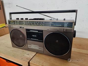 Radio-registratore cassette Grundig RR 440 vintage