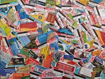 Schede Telefoniche Telecom e Straniere