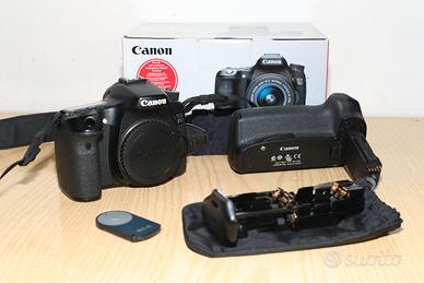 Canon Eos 70D + BG-E14 Originale