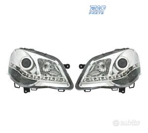 FARI VOLKSWAGEN VW POLO 9N3 05-09 LUCE DIURNA FOND