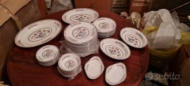 SERVIZIO PIATTI X 10 PAX - WEDGEWOOD KUTANI CRANE