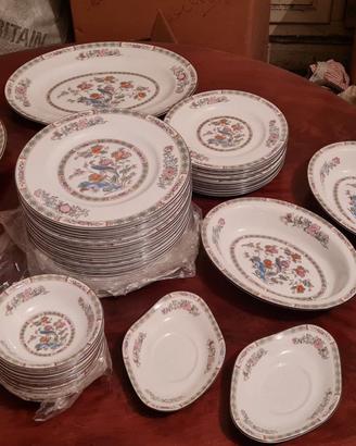 SERVIZIO PIATTI X 10 PAX - WEDGEWOOD KUTANI CRANE