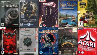 LOTTO 10 GIOCHI PER PC NUOVI ICEWIND