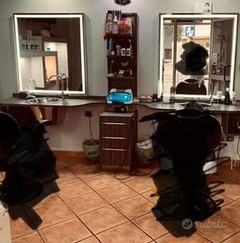 Arredamento negozio barbiere