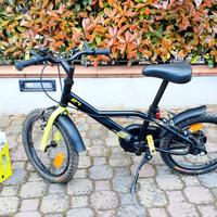 bicicletta bambino 16" btwin usata