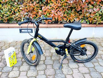 bicicletta bambino 16" btwin usata