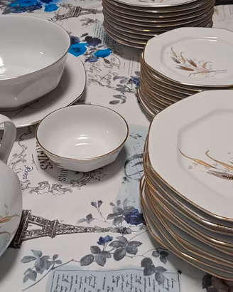 Servizio vintage di piatti Tognana da 10.  150 €