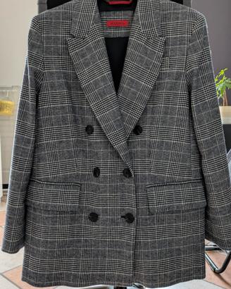 Giacca blazer  doppiopetto XS Principe di Galles 