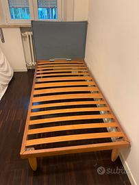 Letto singolo con materasso doreland