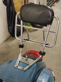 Portapacchi con schienale per Vespa PX / LML