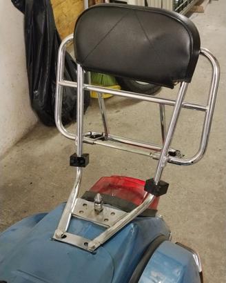 Portapacchi con schienale per Vespa PX / LML