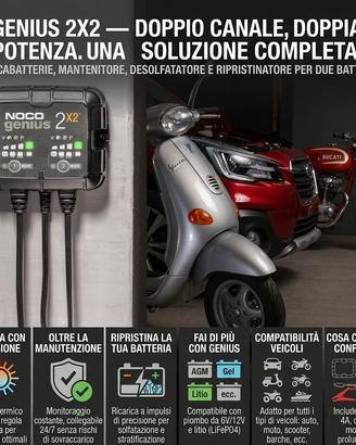 caricabatterie Noco Genius 2
