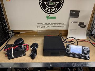 Icom ic 7100 perfetta + uscita 2 rx/panadapter