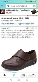 Scarpe per diabetici/piedi gonfi