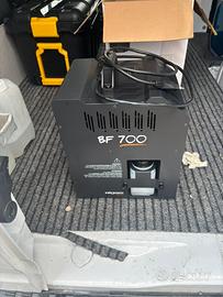 Macchina del fumo e bolle di sapone