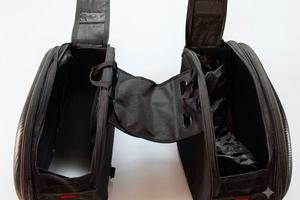 Borse laterali moto Carbon Look - Universali