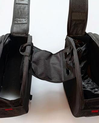 Borse laterali moto Carbon Look - Universali