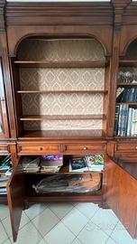 Vetrina/libreria in legno