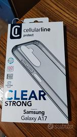 Cellular Line Cover GALAXY A17 CLEAR STRONG