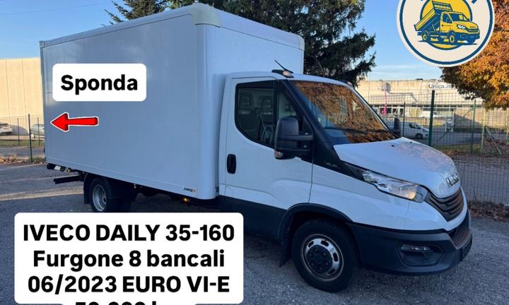 Iveco Daily 35-160 furgone con sponda 2023