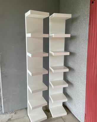 libreria / scaffale bianca moderni ikea